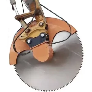 Customised Concrete Cutting Rock Chain Saw Attachment for excavator